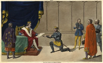 In 1327, Charles IV the Bel (1294-1328) erige the seigneury of Bourbon into a duche pairie (duche pairie) in favour of the groin son of Robert de Clermont and grandson of Saint-Louis, Louis I