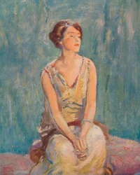 Et portrett, c1922, c1932