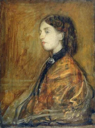 Gwen John (1876–1939) (olje på lerret)