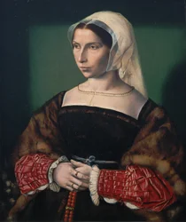 Portrett av Anne Stafford, ca. 1535 (olje på panel)