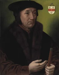 Portrett av Jean Wyts, vanngrav i Mechelen