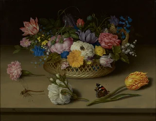 Nederlandsk: Bloemstilleven Blomsterstilleben