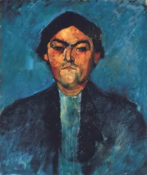 Typografen (Pedro), ca. 1909 (olje på lerret)