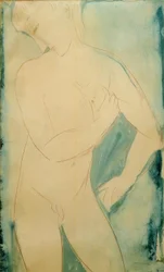 Naken gutt