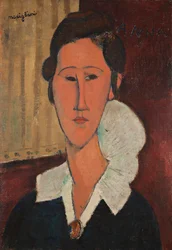 Portrett av Anna Zborowska, 1917.