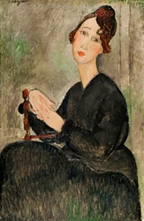 Portrett av Dedie Hayden, 1918