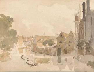 På kameraet. . . baksiden av St. John's College, Cambridge