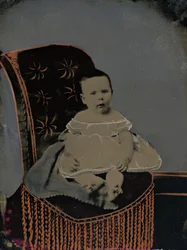 Portrett av en baby