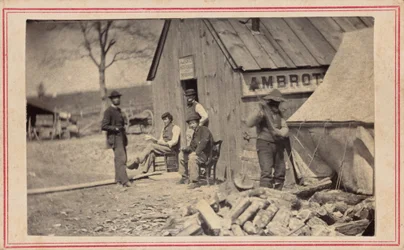 AJ Porter Ambrotype Studio, 1860-tallet (foto)