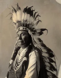 Høvding Joseph Washington, Nez Percé, District of Columbia, april 1900