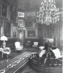 Salongen til Astor-familiens hus, Fifth Avenue, New York