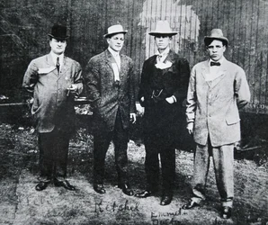 Emmett Dalton (f.1871) ca. 1909 (s/hvitt-bilde)