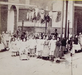 Female Guardian Society, Home for the Friendless, 29th Street, New York, 4. juli 1864