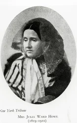 Fru Julia Ward Howe, ca. 1860-tallet