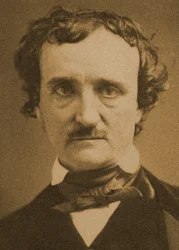 Portrett av Edgar Allan Poe. 1849 (daguerreotypi)