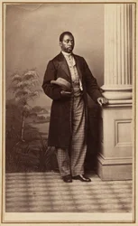 Portrett av en mann, 1860-tallet (foto)