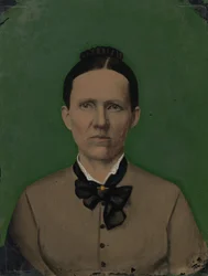 Portrett av en kvinne, 1860-tallet (foto)