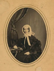 Rebecca Gratz, ca. 1860 (s/hvitt-bilde)