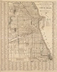 Kart over Chicago