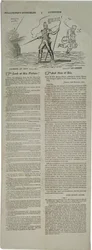 Valgplakat med fremtredende amerikanere, 1828