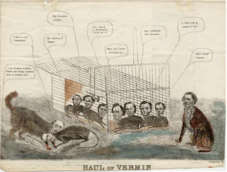 Haul of Vermin, designet av Squ., 1861