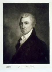 James Monroe, 5. president i USA, pub. 1901 (fotogravyr)
