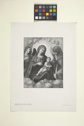 Madonna And Child In Glory (blekk)