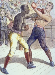 Peter Jackson mot James 'Gentleman Jim' Corbett 21. mai