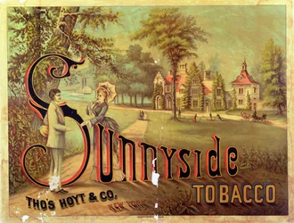Plakat reklame Sunnyside Tobacco