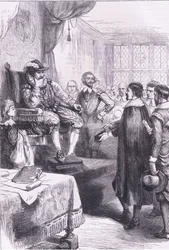 Puritaner før James I, illustrasjon fra Cassell