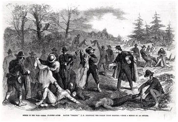 Scener i krigen: Rebel Soldiers after Battle 