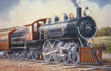 The Twentieth Century Limited, ca. 1920 (litho-farge)