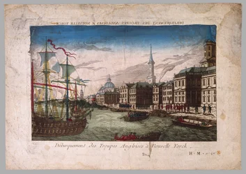 Landingen av britiske tropper i New York, 1776