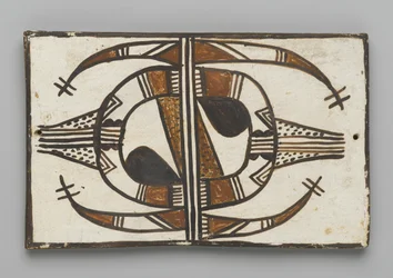 Flis, laget i Mesa, Arizona av Hopi People (leire og slip)