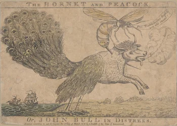 Horneten og påfuglen, eller John Bull i nød
