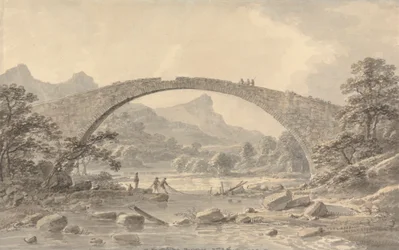 Pont Newydd nær Dolgelly