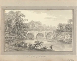 Utsikt i England, Skottland og Wales: Prebend's Bridge ved Durham