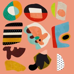 Minimalistiske former Bunte2