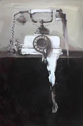 Den smeltende dreietelefonen
