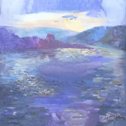 Refleksjoner fra Purple Lake