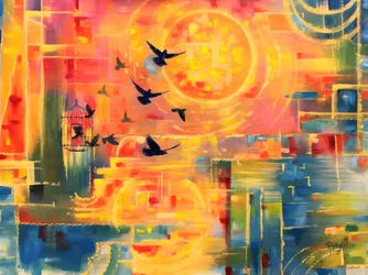 «Abstract Freedom Flight»
