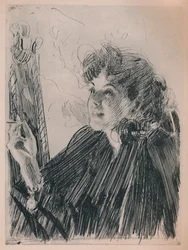 Sigarettdansen, ca. 1890-tallet, 1946