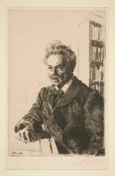 Portrett av A. Strindberg
