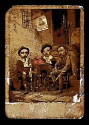 PÅ LEKT ET GODT GLASS, 2002 (Digitalt maleri)