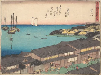 Shinagawa S tachi-lyd, ikke sant? 1838. , mygg. 1838.