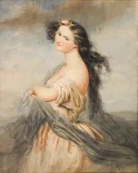 Portrett av Juliette Drouet 1806-1883.