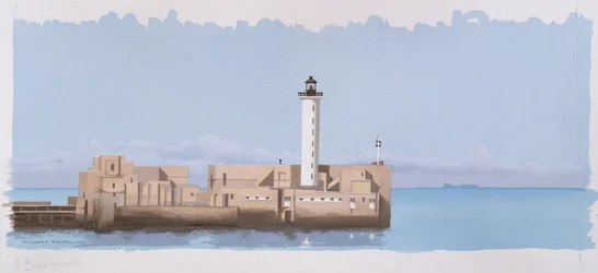 Boulogne fyr, Pas de Calais, Frankrike