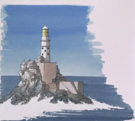 Fastnet Rock fyrtårn, Irland