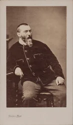 Portrett av Alphonse Karr 1808-1890.