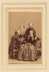 Rosa Bonheur og familie [Rosa Bonheur og hennes familie]